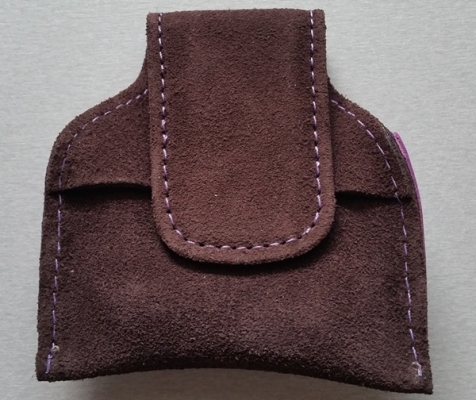 Kreidebeutel Leder O`Min Lila